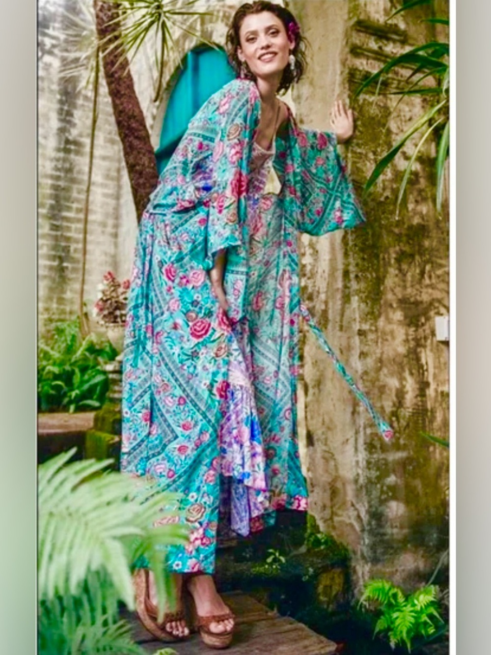 Spell and the Gypsy Babushka Robe Kimono size S/M NEW with Tags